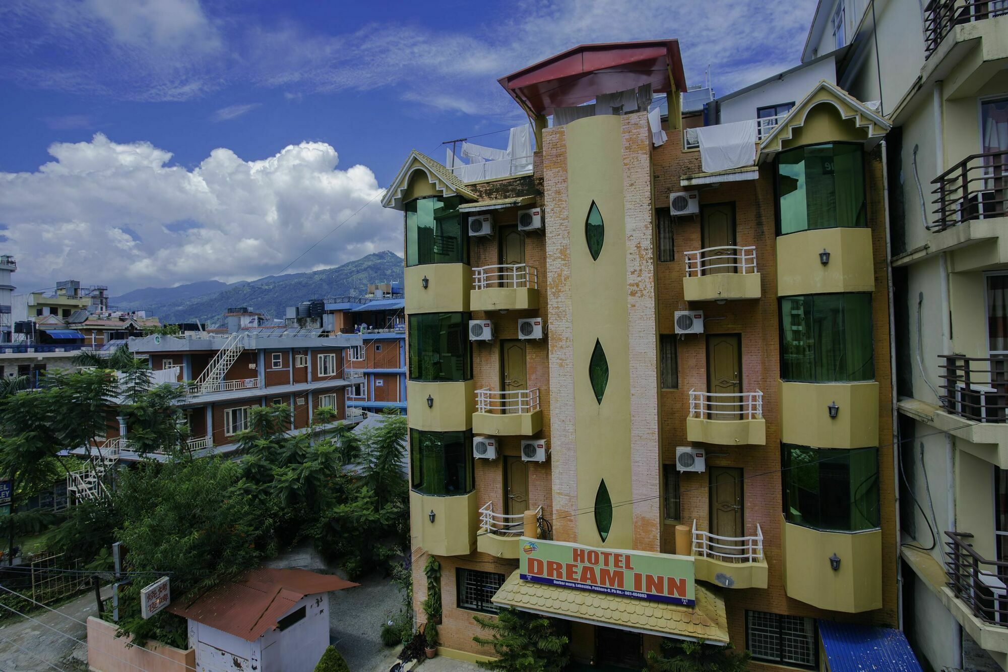 Hotel Dream Inn Pokhara Exterior foto